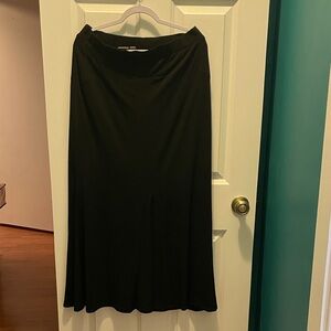 Cato Black Maxi Skirt